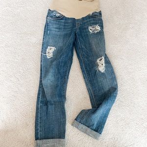 Maternity jeans.